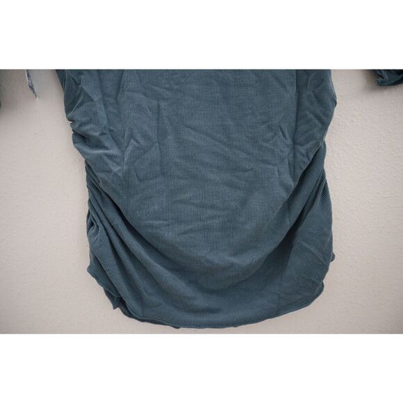 Intimately Free People OB1060305 Women Sz XS Sea Spirit/Teal Talk To Me T-Shirt - Picture 5 of 7